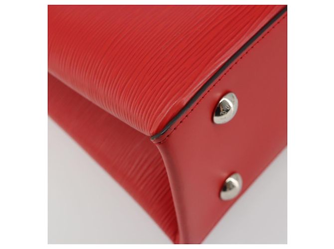 Borsa LOUIS VUITTON Epi Kleber PM Rossa M51347 LV Auth 189766V Rosso - vista 15