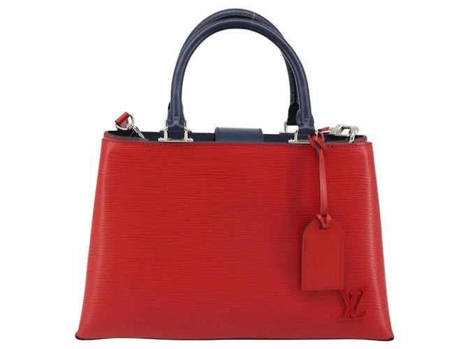 Borsa LOUIS VUITTON Epi Kleber PM Rossa M51347 LV Auth 189766V Rosso - vista 2