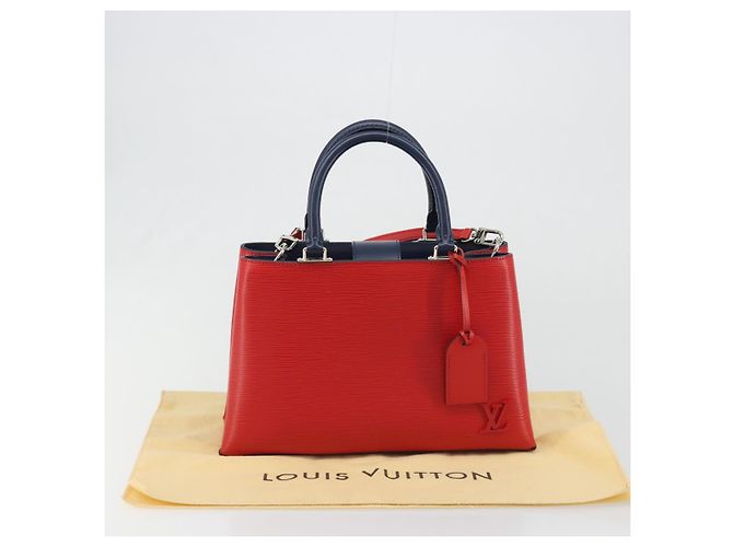 Borsa LOUIS VUITTON Epi Kleber PM Rossa M51347 LV Auth 189766V Rosso - vista 27
