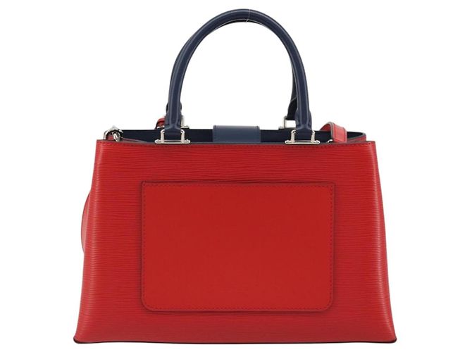 Borsa LOUIS VUITTON Epi Kleber PM Rossa M51347 LV Auth 189766V Rosso - vista 3