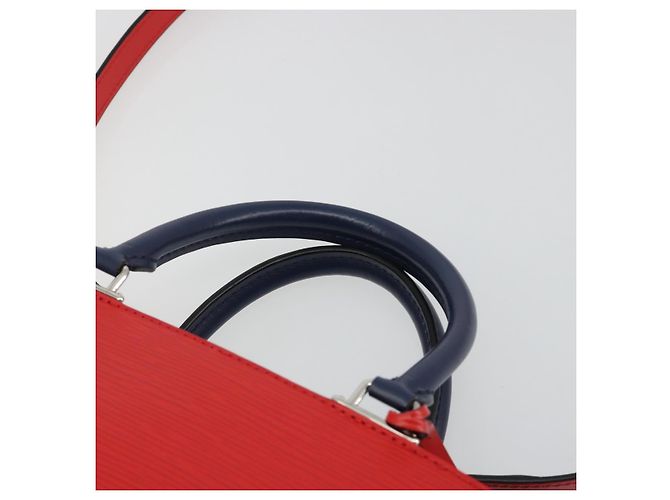 Borsa LOUIS VUITTON Epi Kleber PM Rossa M51347 LV Auth 189766V Rosso - vista 8