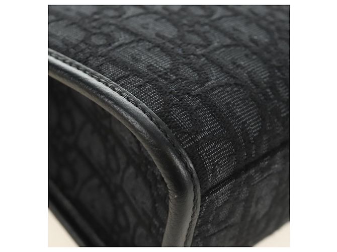 Borsa Christian Dior Trotter Canvas Safari 2way Nera Argento Autentica 189716SM - vista 12