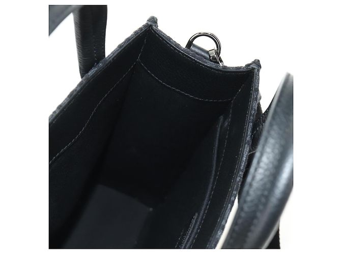 Borsa Christian Dior Trotter Canvas Safari 2way Nera Argento Autentica 189716SM - vista 21