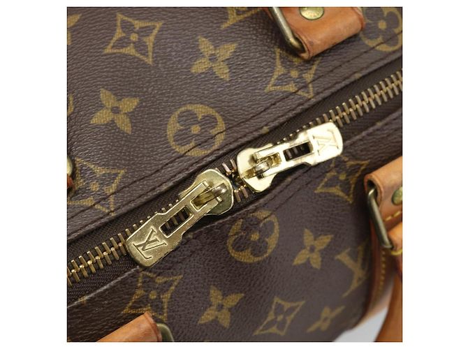 LOUIS VUITTON Borsa Boston Monogram Keepall 45 M41428 LV Auth 189980 Monogramma - vista 15