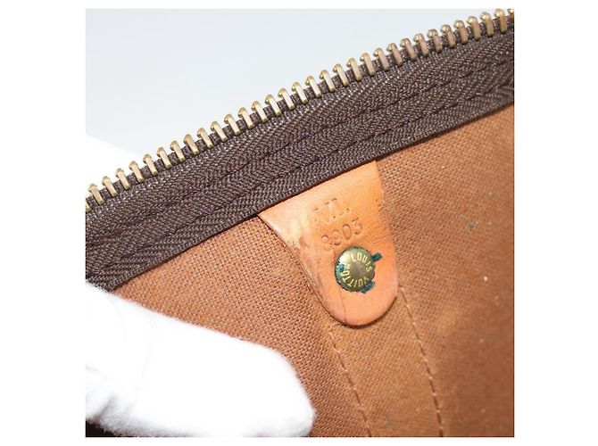 LOUIS VUITTON Borsa Boston Monogram Keepall 45 M41428 LV Auth 189980 Monogramma - vista 19