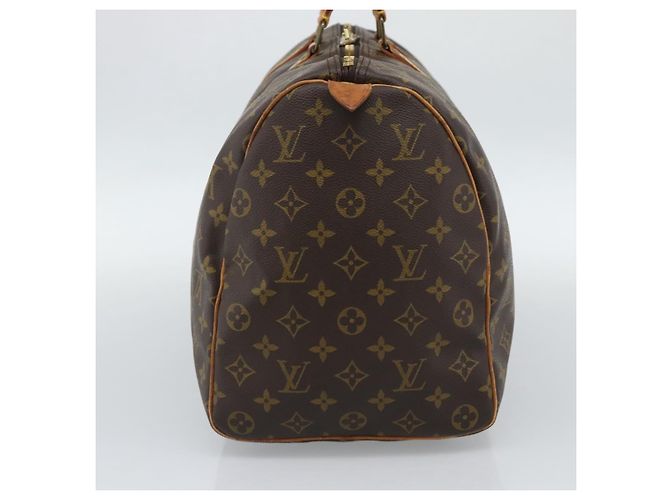 LOUIS VUITTON Borsa Boston Monogram Keepall 45 M41428 LV Auth 189980 Monogramma - vista 4