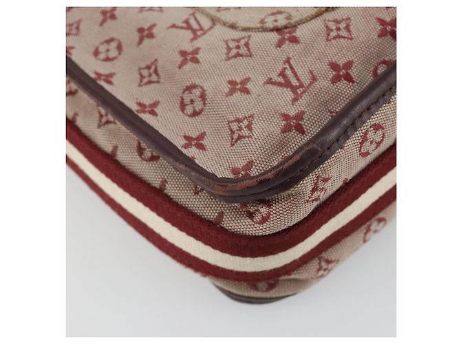 LOUIS VUITTON Monogram Mini Besace Mary Kate Bag Rosso M92321 LV Auth ep14990 - vista 14