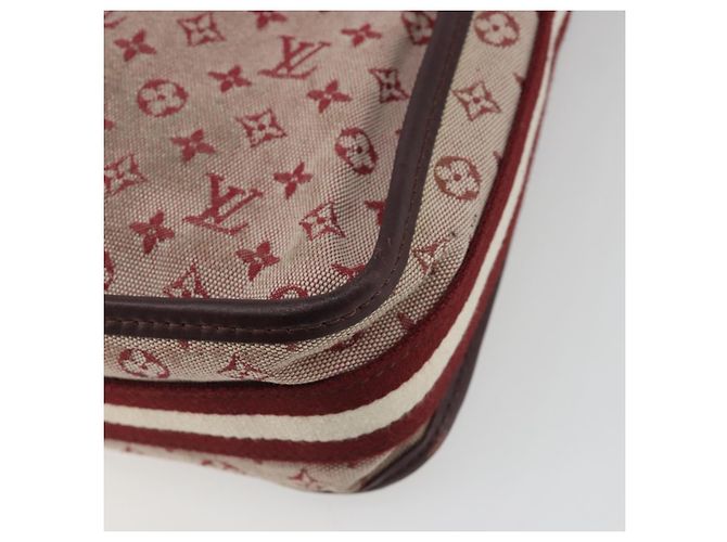 LOUIS VUITTON Monogram Mini Besace Mary Kate Bag Rosso M92321 LV Auth ep14990 - vista 15