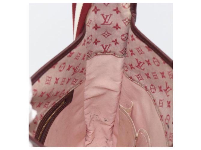 LOUIS VUITTON Monogram Mini Besace Mary Kate Bag Rosso M92321 LV Auth ep14990 - vista 18