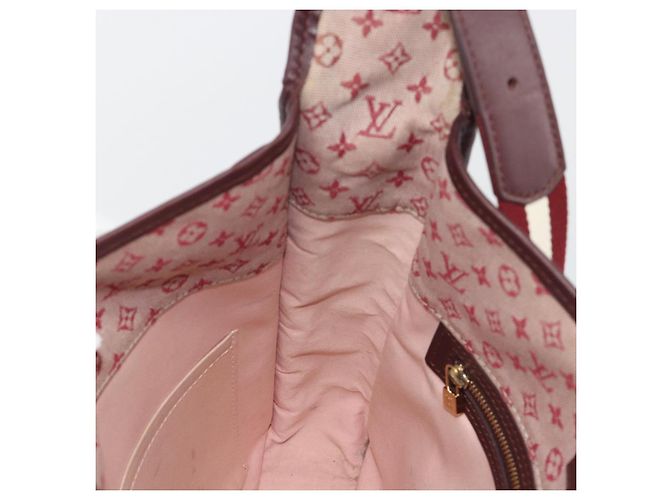 LOUIS VUITTON Monogram Mini Besace Mary Kate Bag Rosso M92321 LV Auth ep14990 - vista 19