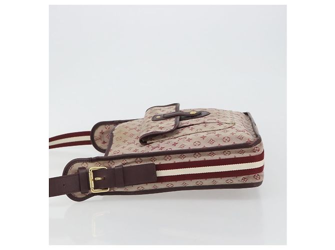 LOUIS VUITTON Monogram Mini Besace Mary Kate Bag Rosso M92321 LV Auth ep14990 - vista 4
