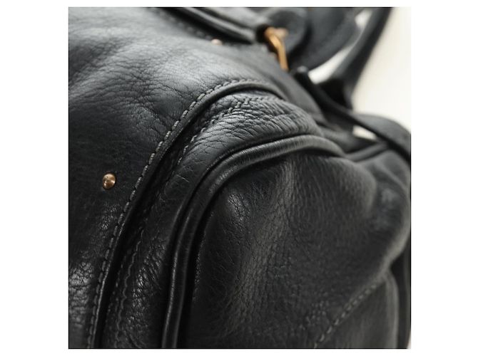 Chloé Borsa Chloe Paddington in pelle nera oro argento autenticata am12013SAM Nero D'oro - vista 11