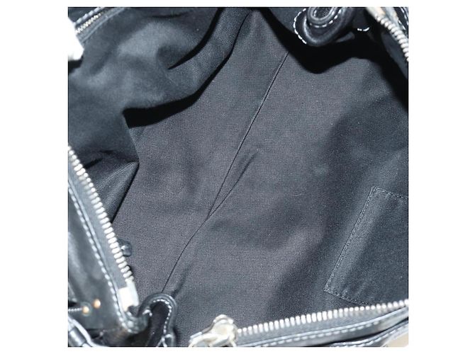 Chloé Borsa Chloe Paddington in pelle nera oro argento autenticata am12013SAM Nero D'oro - vista 18