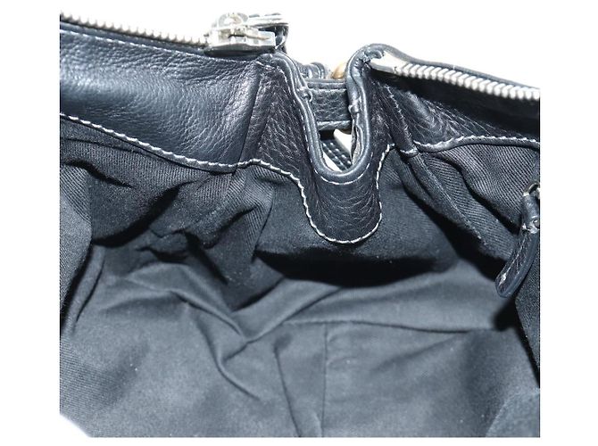 Chloé Borsa Chloe Paddington in pelle nera oro argento autenticata am12013SAM Nero D'oro - vista 20