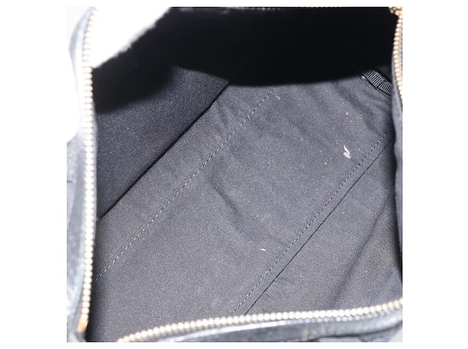 Borsa Boston GUCCI GG Canvas Abbey Nera Oro 130942 Auth 189128A Nero D'oro - vista 17