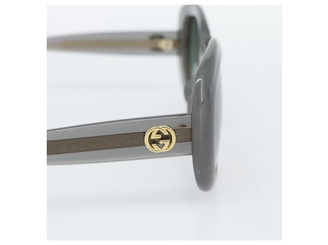 Gafas de sol GUCCI de plástico Gris Auth 188318 Castaño - vista 5