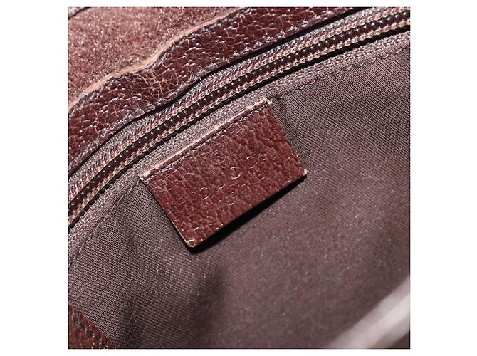 Borsa a tracolla GUCCI GG Canvas Beige Argento 27639 Auth 189298A - vista 15