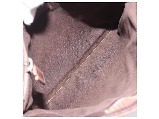 Borsa a tracolla GUCCI GG Canvas Beige Argento 27639 Auth 189298A - vista 16