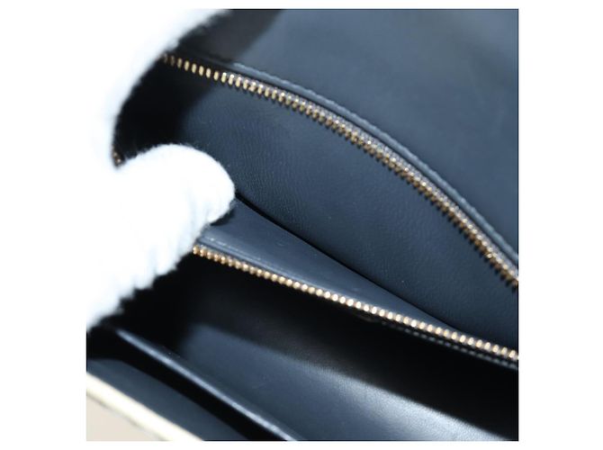 Borsa a tracolla Montaigne Christian Dior in pelle vernice beige oro Auth ar13976V D'oro - vista 25