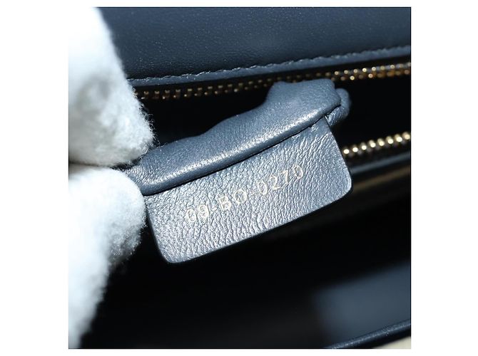 Borsa a tracolla Montaigne Christian Dior in pelle vernice beige oro Auth ar13976V D'oro - vista 26