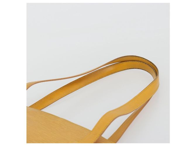 LOUIS VUITTON Epi Lussac Borsa a Spalla Gialla M52289 LV Auth bs35736 Giallo - vista 14