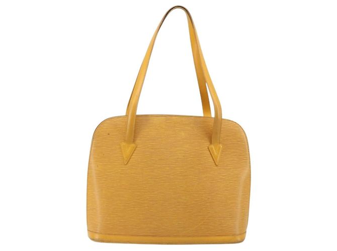 LOUIS VUITTON Epi Lussac Borsa a Spalla Gialla M52289 LV Auth bs35736 Giallo - vista 2