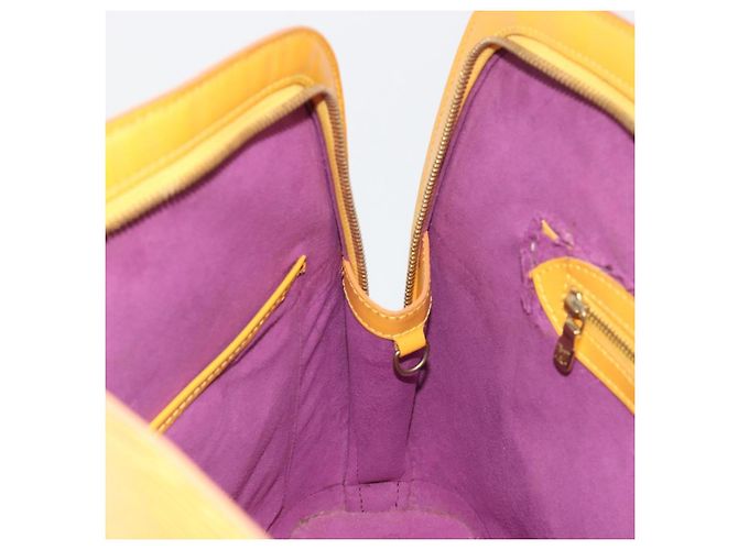 LOUIS VUITTON Epi Lussac Borsa a Spalla Gialla M52289 LV Auth bs35736 Giallo - vista 22