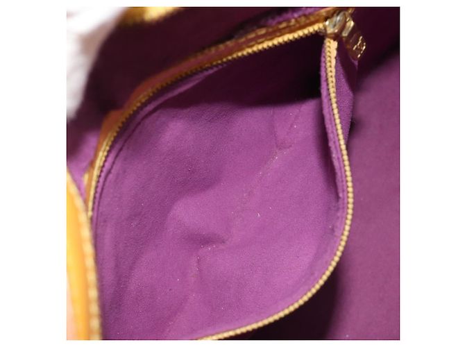 LOUIS VUITTON Epi Lussac Borsa a Spalla Gialla M52289 LV Auth bs35736 Giallo - vista 24