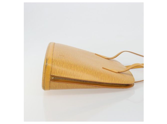 LOUIS VUITTON Epi Lussac Borsa a Spalla Gialla M52289 LV Auth bs35736 Giallo - vista 3