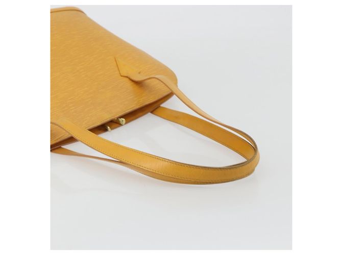 LOUIS VUITTON Epi Lussac Borsa a Spalla Gialla M52289 LV Auth bs35736 Giallo - vista 7