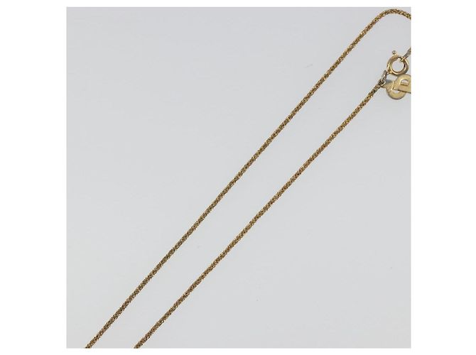 Collana Christian Dior in metallo Oro Autentica mr2612 D'oro - vista 12