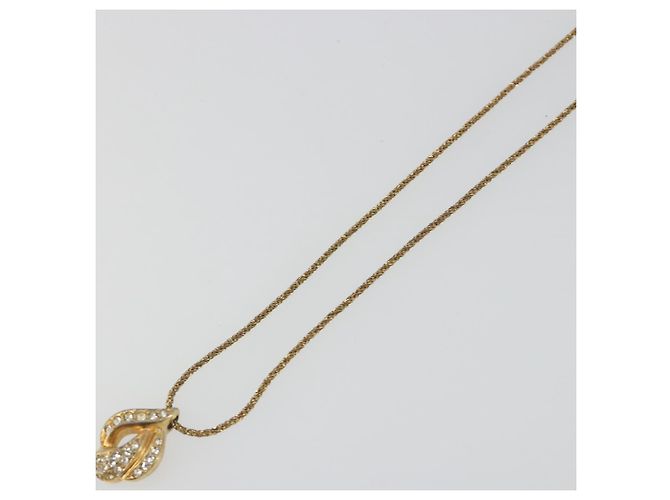 Collana Christian Dior in metallo Oro Autentica mr2612 D'oro - vista 4