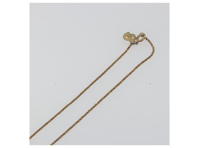 Collana Christian Dior in metallo Oro Autentica mr2612 D'oro - vista 6