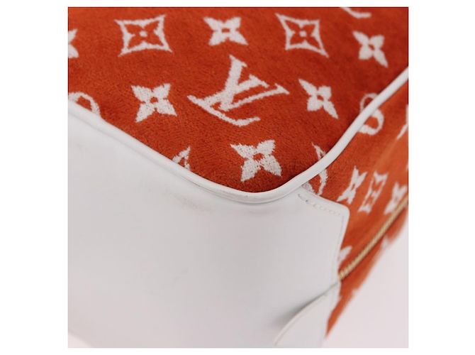LOUIS VUITTON Monogram Jaguar LV Match Square Bag Orange M46212 Auth 186370SAM Arancione - vista 14