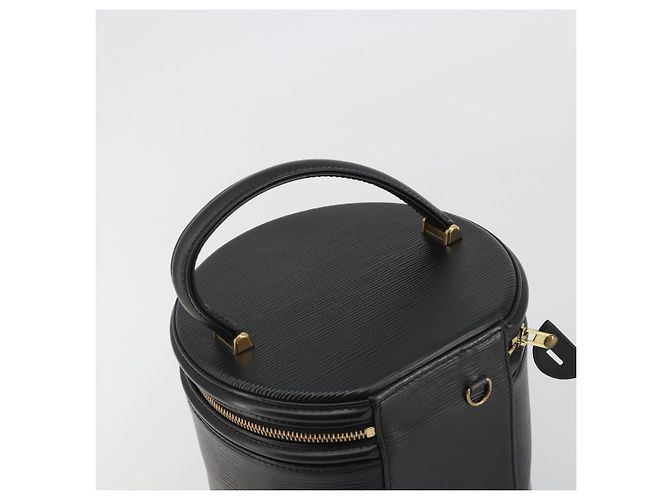 Borsa LOUIS VUITTON Epi Cannes Nera M48032 LV Auth ep14943A Nero - vista 6