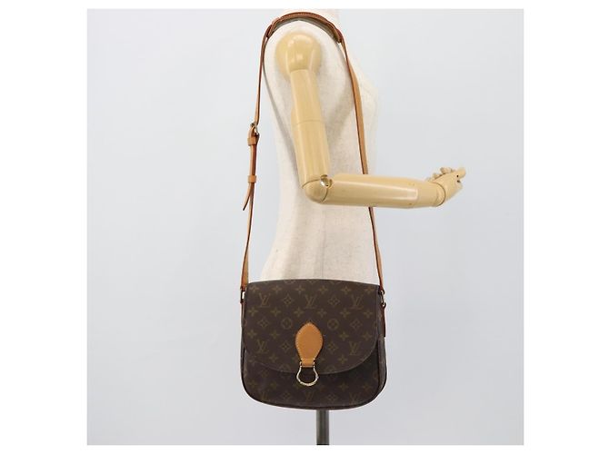 LOUIS VUITTON Borsa a Spalla Monogram Saint Cloud GM M51242 LV Auth 190127A Monogramma - vista 25