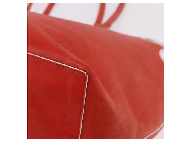 Céline CELINE Tote Bag Leder Orange Auth bs35811A - Ansicht 12