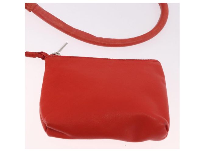 Céline CELINE Tote Bag Leder Orange Auth bs35811A - Ansicht 19