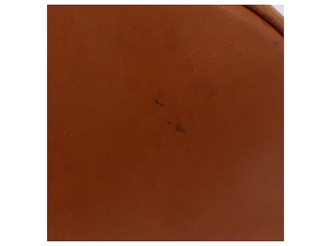 Céline Borsa a coulisse CELINE Triomphe in pelle marrone Auth 190563 - vista 10