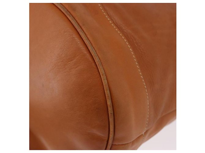 Céline Borsa a coulisse CELINE Triomphe in pelle marrone Auth 190563 - vista 14
