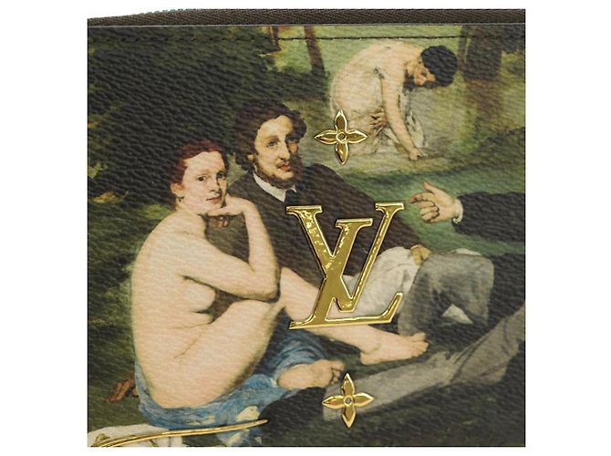 LOUIS VUITTON Masters Collection MONET Zippy Wallet M64602 LV Auth 190234SM Monogramm - Ansicht 12