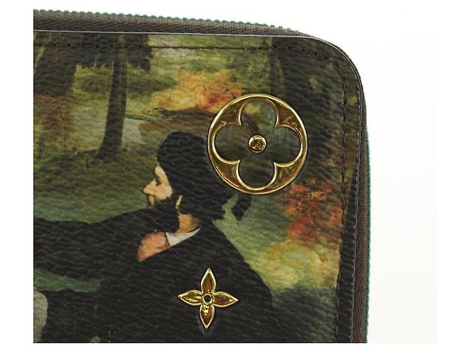 LOUIS VUITTON Masters Collection MONET Zippy Wallet M64602 LV Auth 190234SM Monogramm - Ansicht 14