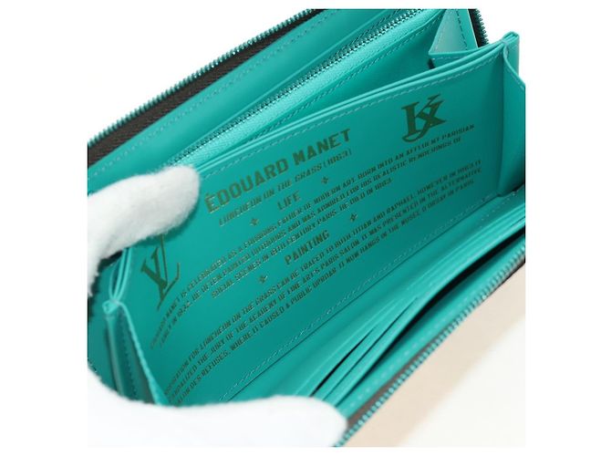 LOUIS VUITTON Masters Collection MONET Zippy Wallet M64602 LV Auth 190234SM Monogramm - Ansicht 28