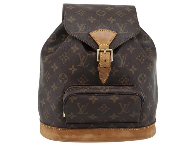 ZAINO LOUIS VUITTON Monogram Montsouris MM M51136 LV Auth 189280 Monogramma - vista 13