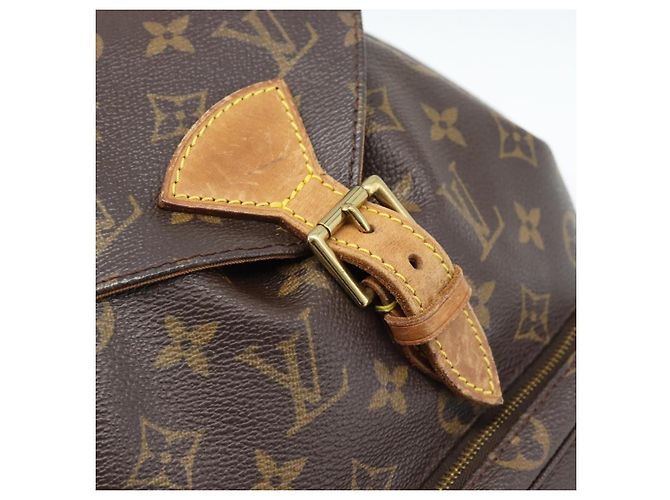 ZAINO LOUIS VUITTON Monogram Montsouris MM M51136 LV Auth 189280 Monogramma - vista 19