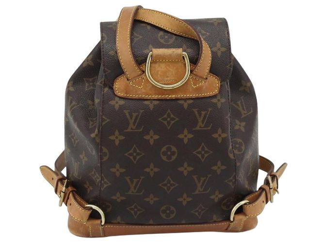 ZAINO LOUIS VUITTON Monogram Montsouris MM M51136 LV Auth 189280 Monogramma - vista 2