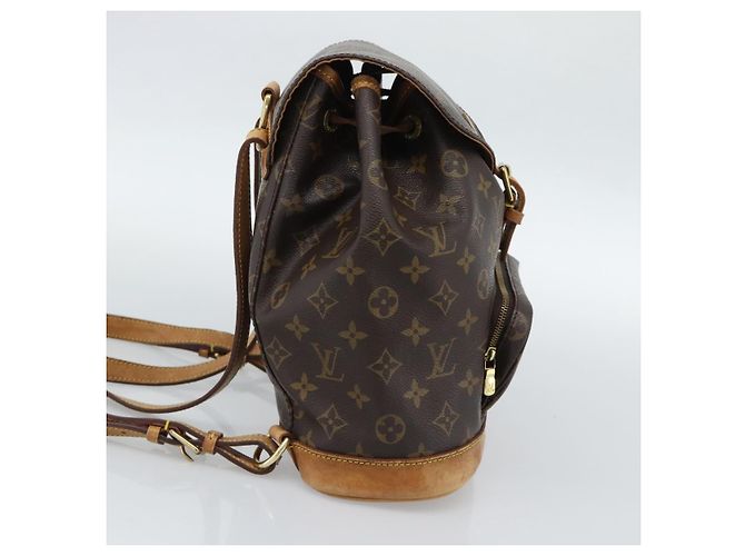 ZAINO LOUIS VUITTON Monogram Montsouris MM M51136 LV Auth 189280 Monogramma - vista 3