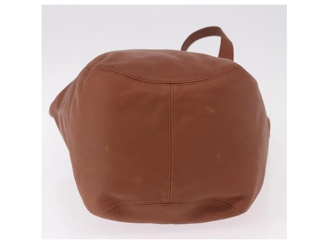 Borsa Tote Coach in pelle marrone oro Auth 190783 D'oro - vista 10