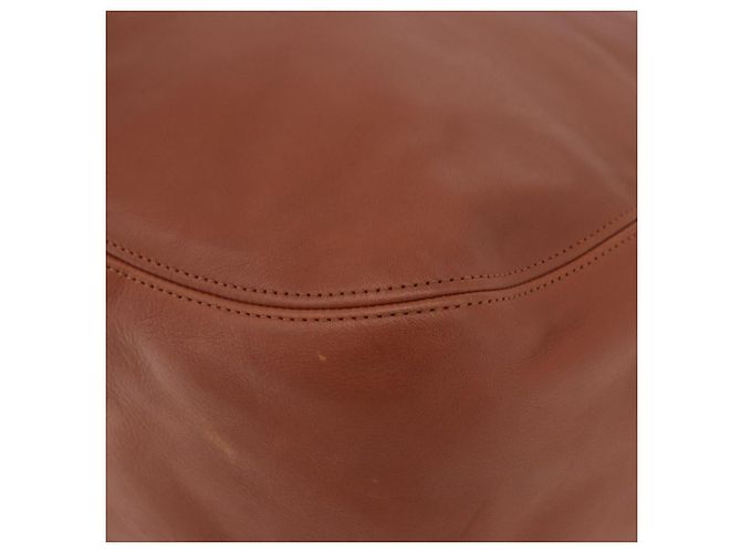Borsa Tote Coach in pelle marrone oro Auth 190783 D'oro - vista 12