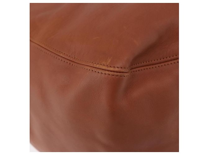 Borsa Tote Coach in pelle marrone oro Auth 190783 D'oro - vista 13